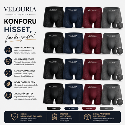 Premium Fiber Boxer Şort