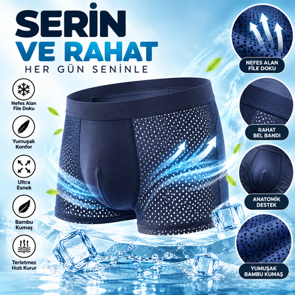 Velouria™ AirFlex Nefes Alan Bambu Boxer